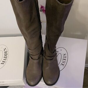 Steve Madden Brown Tall Shaft Boots